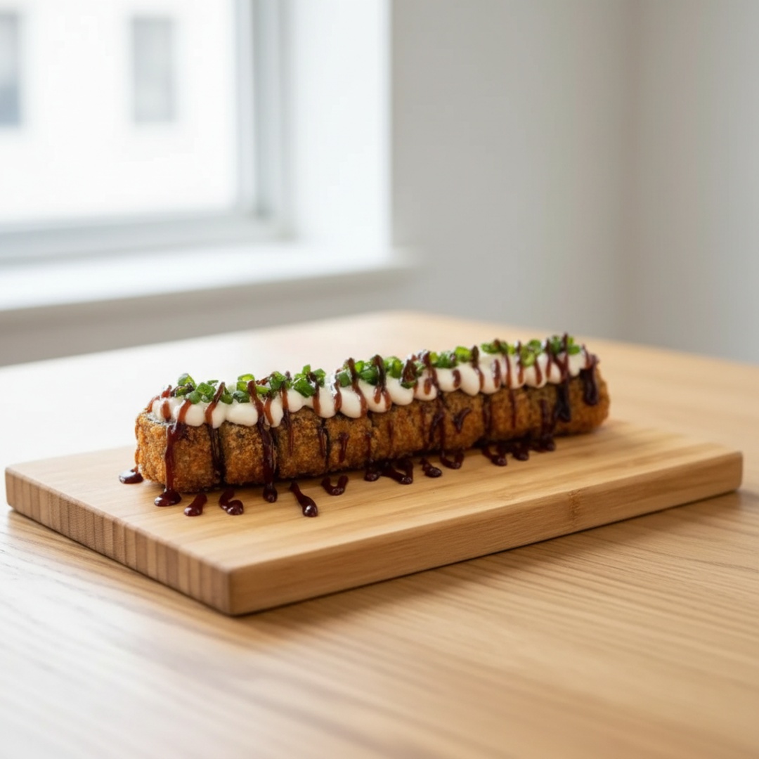 10 HOT DE SALMÃO GRELHADO COM TERIYAKI E CREAMCHEESE * PROMOÇÃO