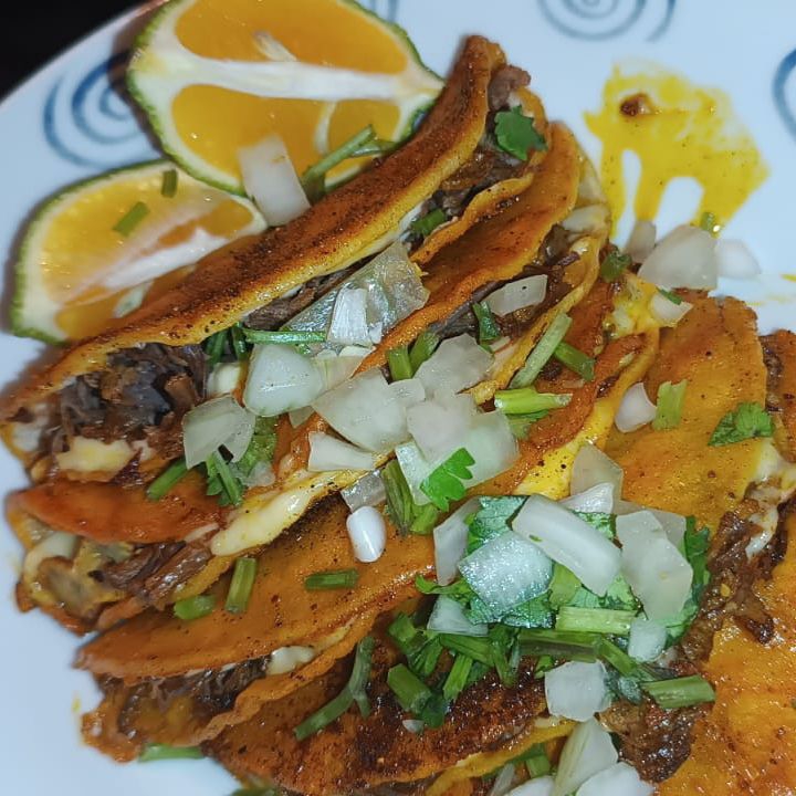 14 Tacos de Birria *4