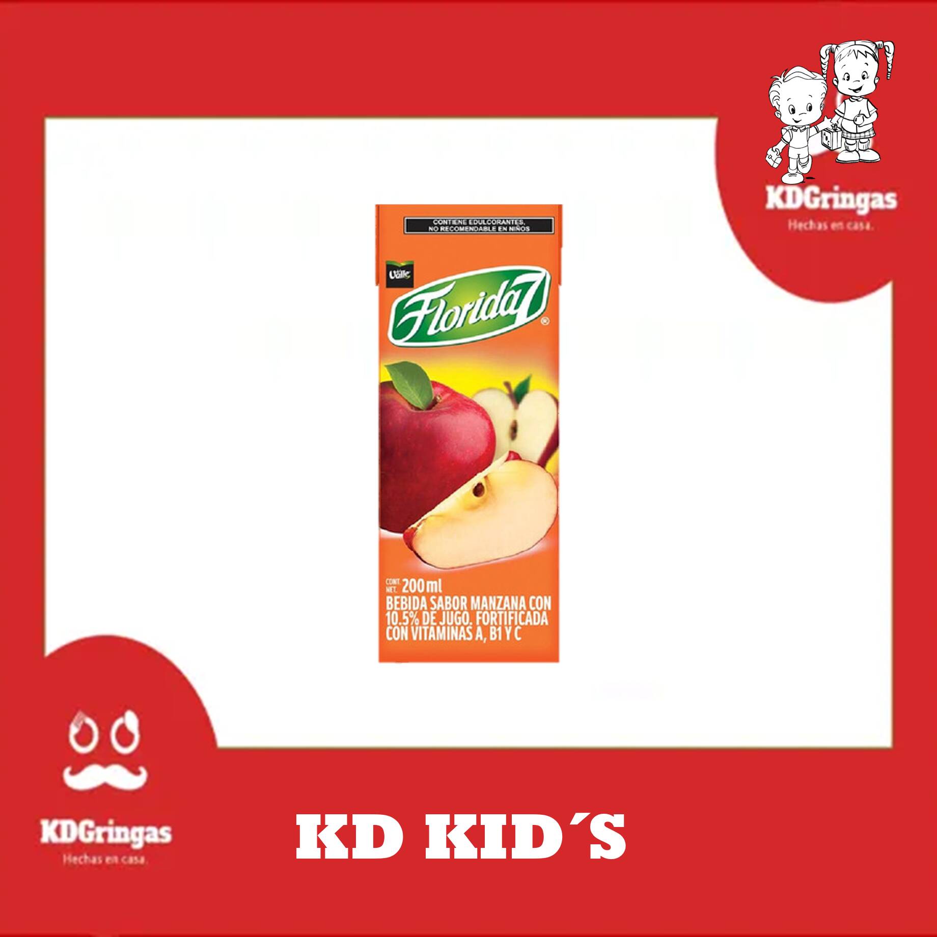 Florida 7 Sabor Manzana 200 Ml