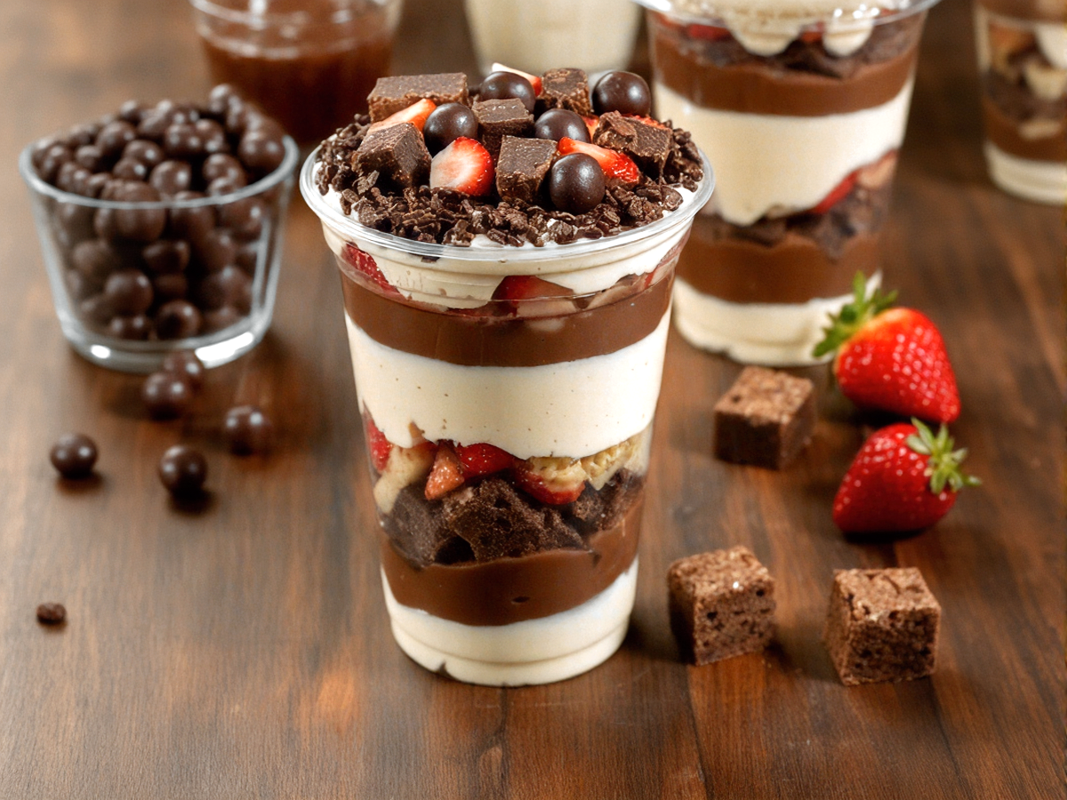 Ganache Dlur Doceria - Copo Da Felicidade, Brownies Cookies Etc.