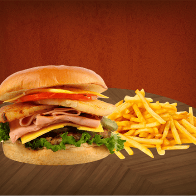 Hamburguesa Hawaiana