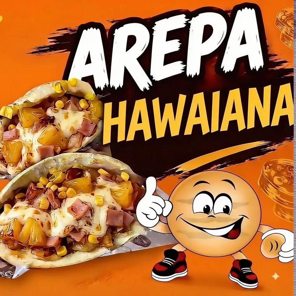 Arepa Hawaiana