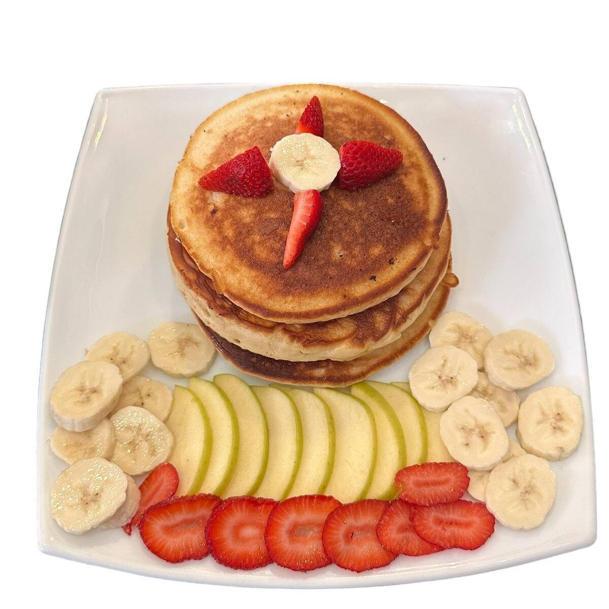 Waffles con Fruta