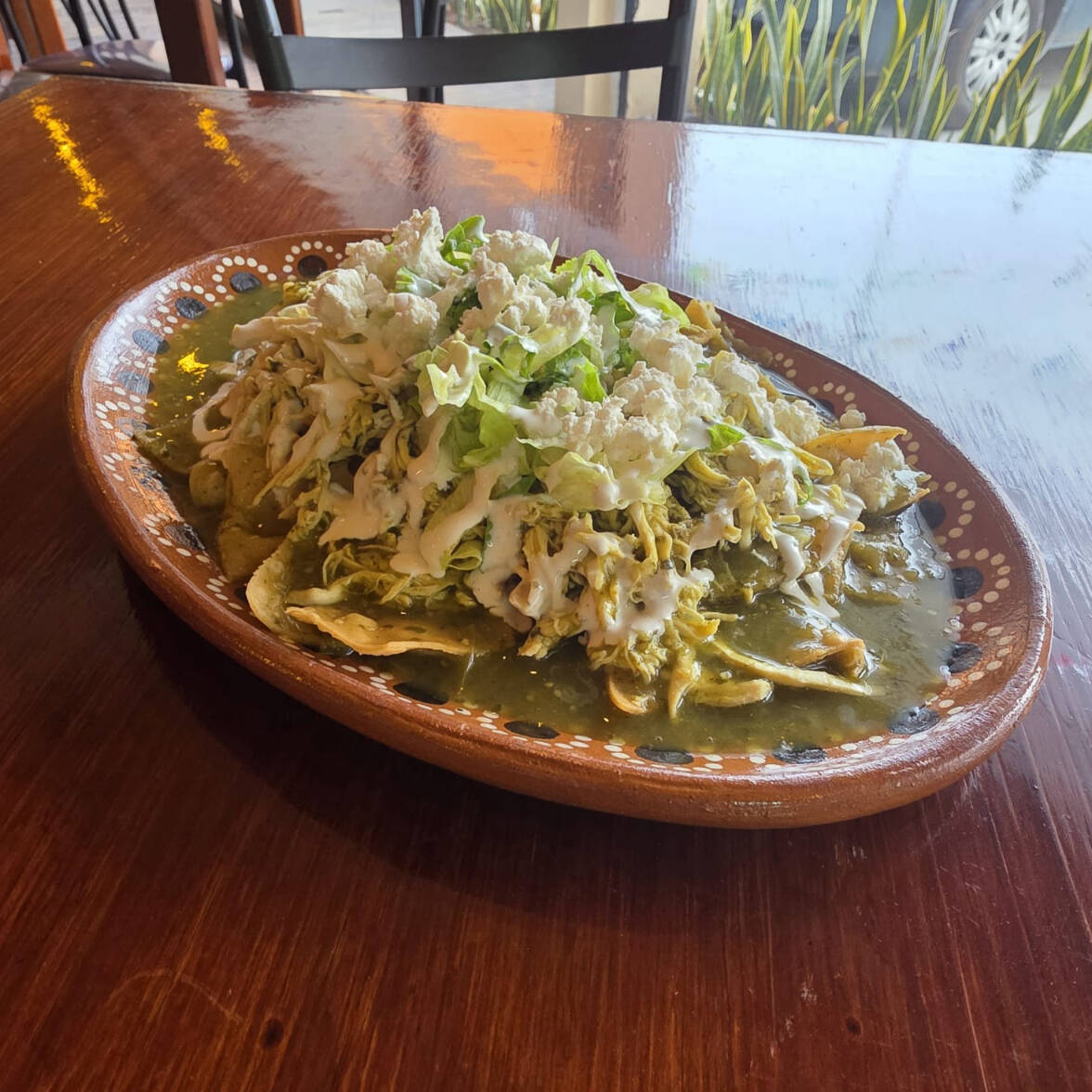 Chilaquiles de Pollo