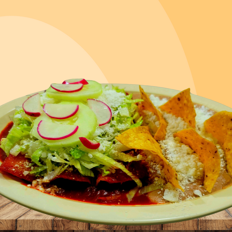 orden de enchiladas