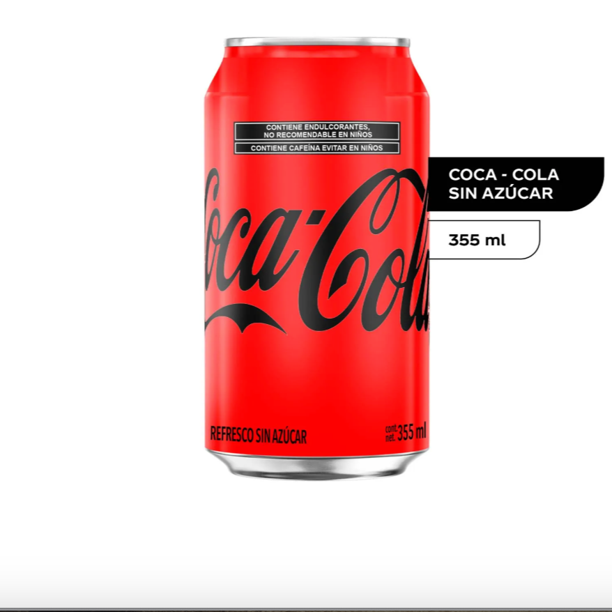Coca Cola Sin Azúcar