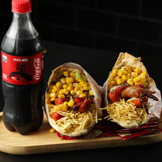 2 X-tudo de hamburger + Coca 600 ml