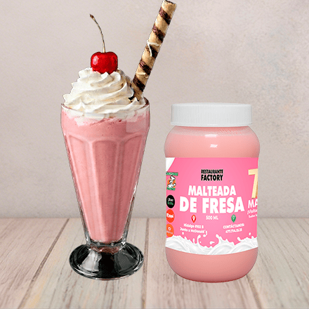 Malteada De Fresa 500 ml