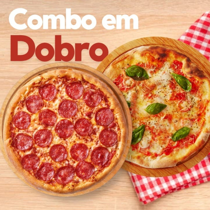 Pizza tradicional tamanho G, Massa fina e crocante, molho artesanal, mussarela