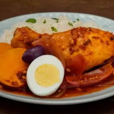 Escabeche de Pollo más Bebida