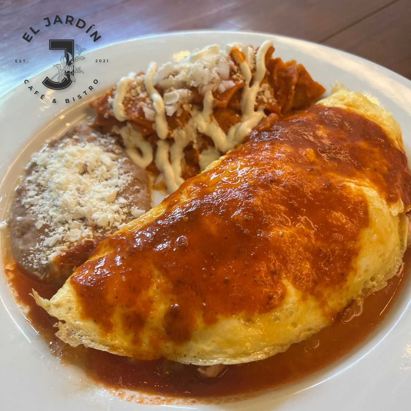 Omelette con Camarón