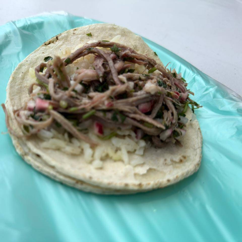 Taco de Salpicón de Res