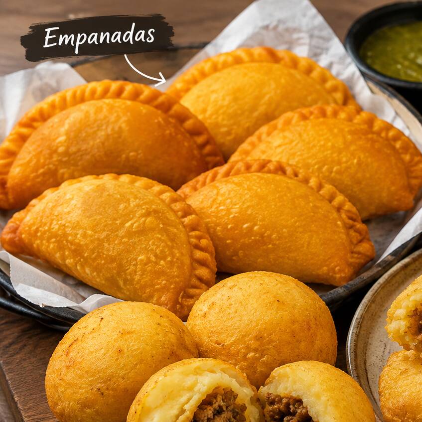 Empanadas Tentación (10 uds) más2Gaseosa 250