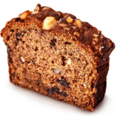 Bolo de Banana com castanhas do Pará e gotas de chocolate. Viciante