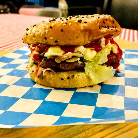 HAMBURGUESA BBQ