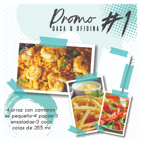 Promo #1 (Para 3-4 personas)