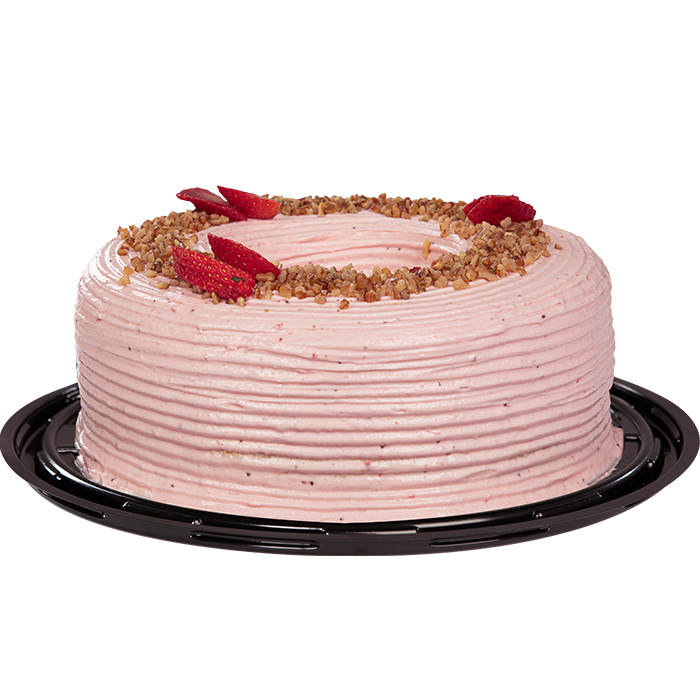 Fresas con Crema Tres Leches Rosca Mediana