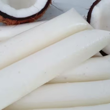 Geladinho Caseiro produzido artesanalmente com Coco Fresco. Não contém adição de amido de milho (maisena).
