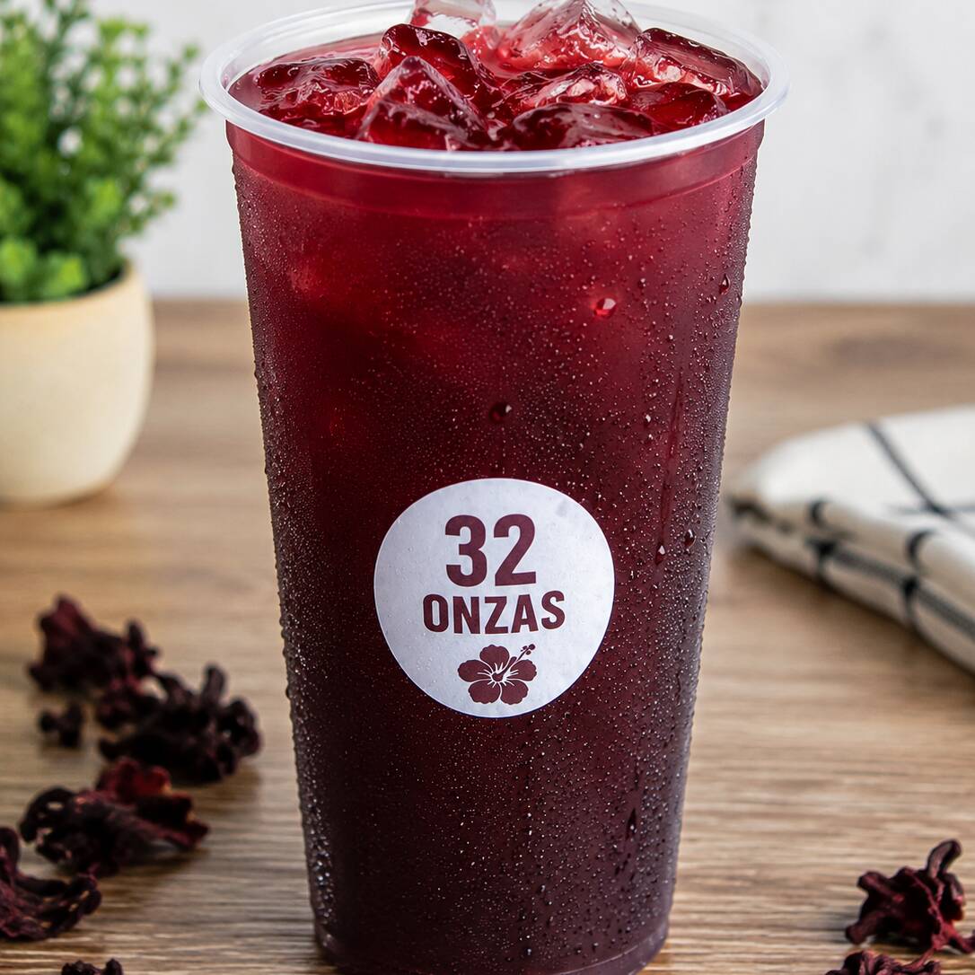 AGUA DE JAMAICA DE 32 ONZAS