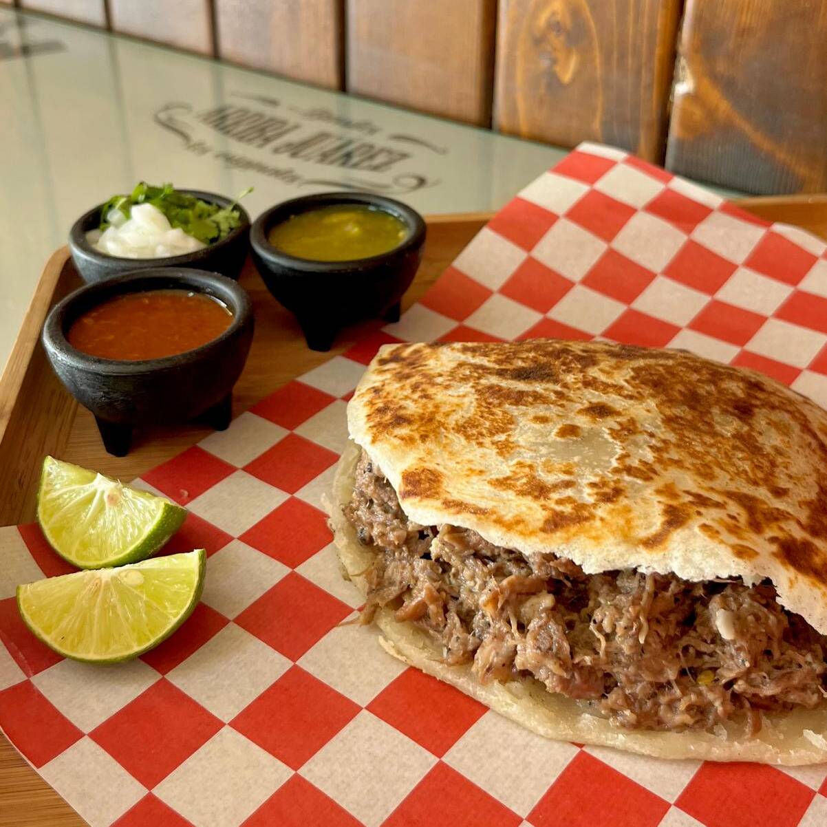 Gordita de Barbacoa