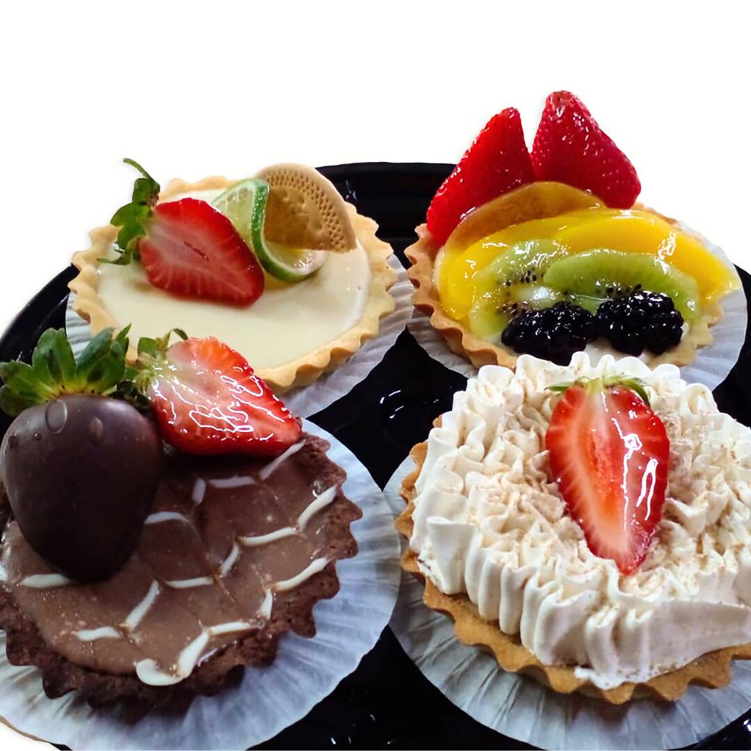 Charola 4 Tartas Sabores