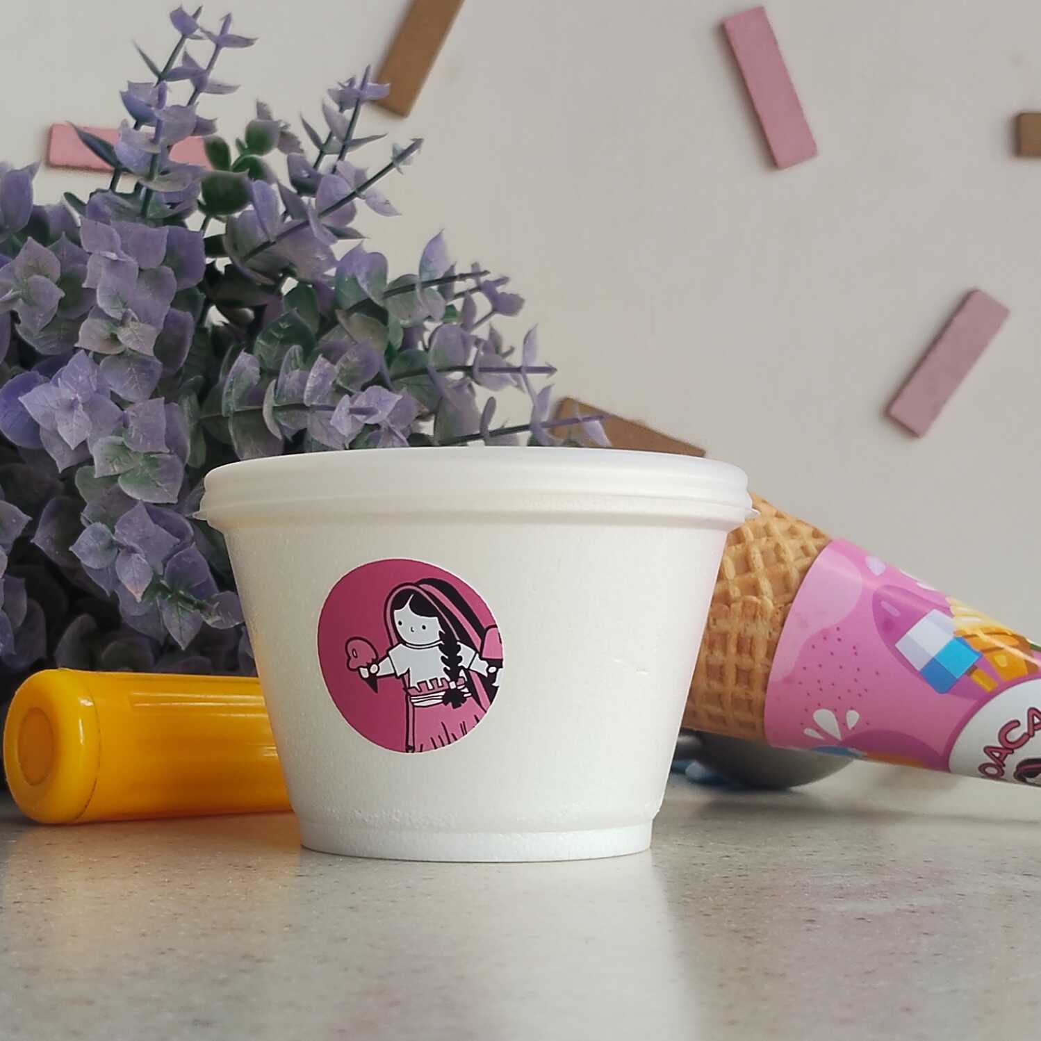Helado Sencillo en Vaso
