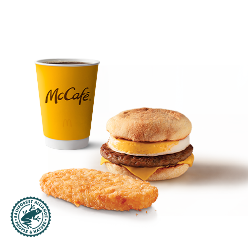 McTrio McMuffin Huevo Salchicha