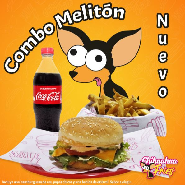 Combo Melitón Coca Cola