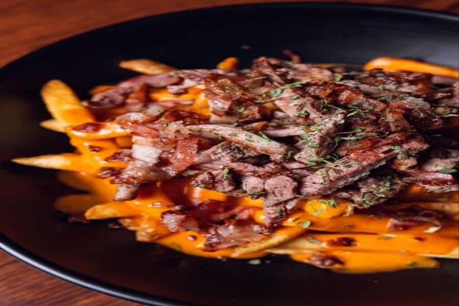 PAPAS CON ARRACHERA