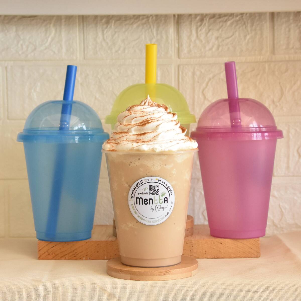 Combo Frappe Café + Termo con Tapa, 14oz.