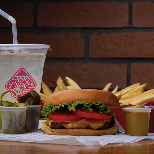 Combo Single Burger