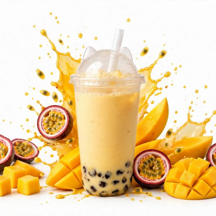 Boba de Mango Maracuya