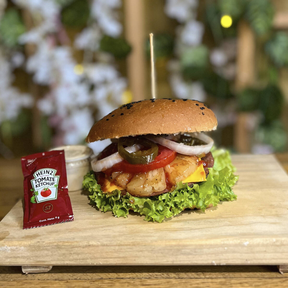 Hamburguesa Hawaiana