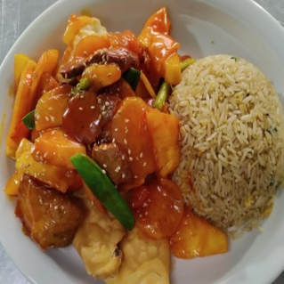 KanLu Wantan c Arroz Chaufa + Entrada