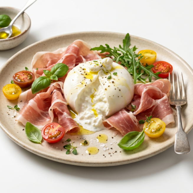 Burrata e Prosciutto