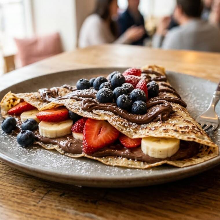 Crepa C/fruta