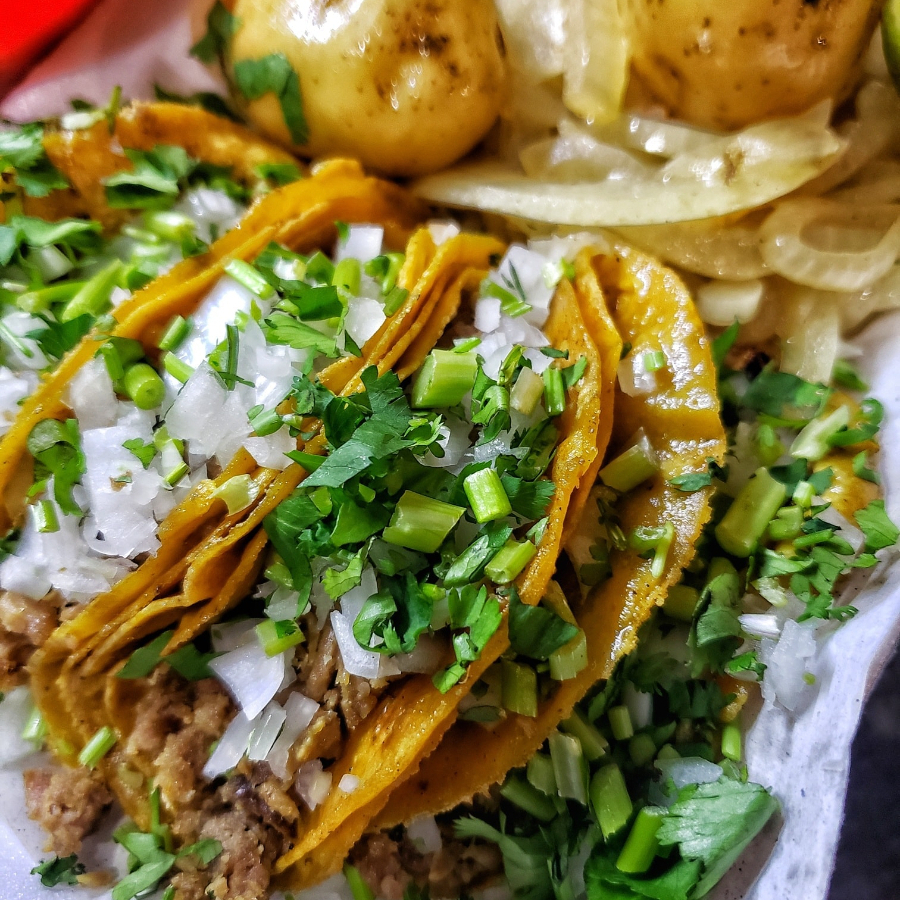 Orden de Tacos de Bistec 5 pza