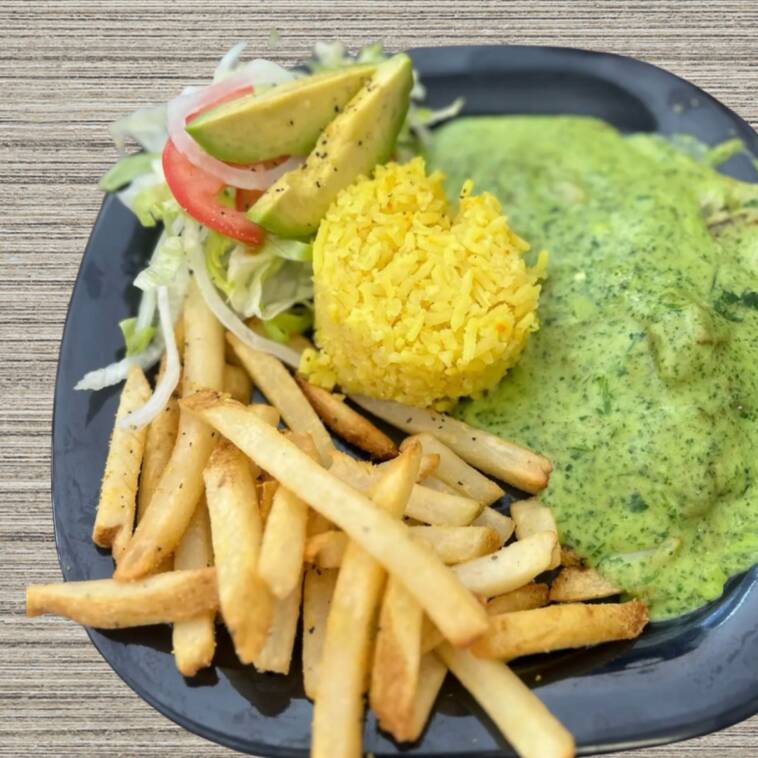 Filete a la Crema de Cilantro
