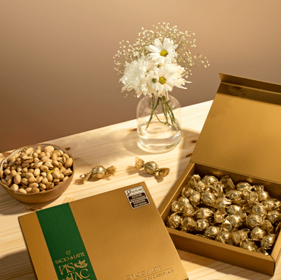 Compre 1 Caixa de Bombons Pistacchio e ganhe 50%OFF.