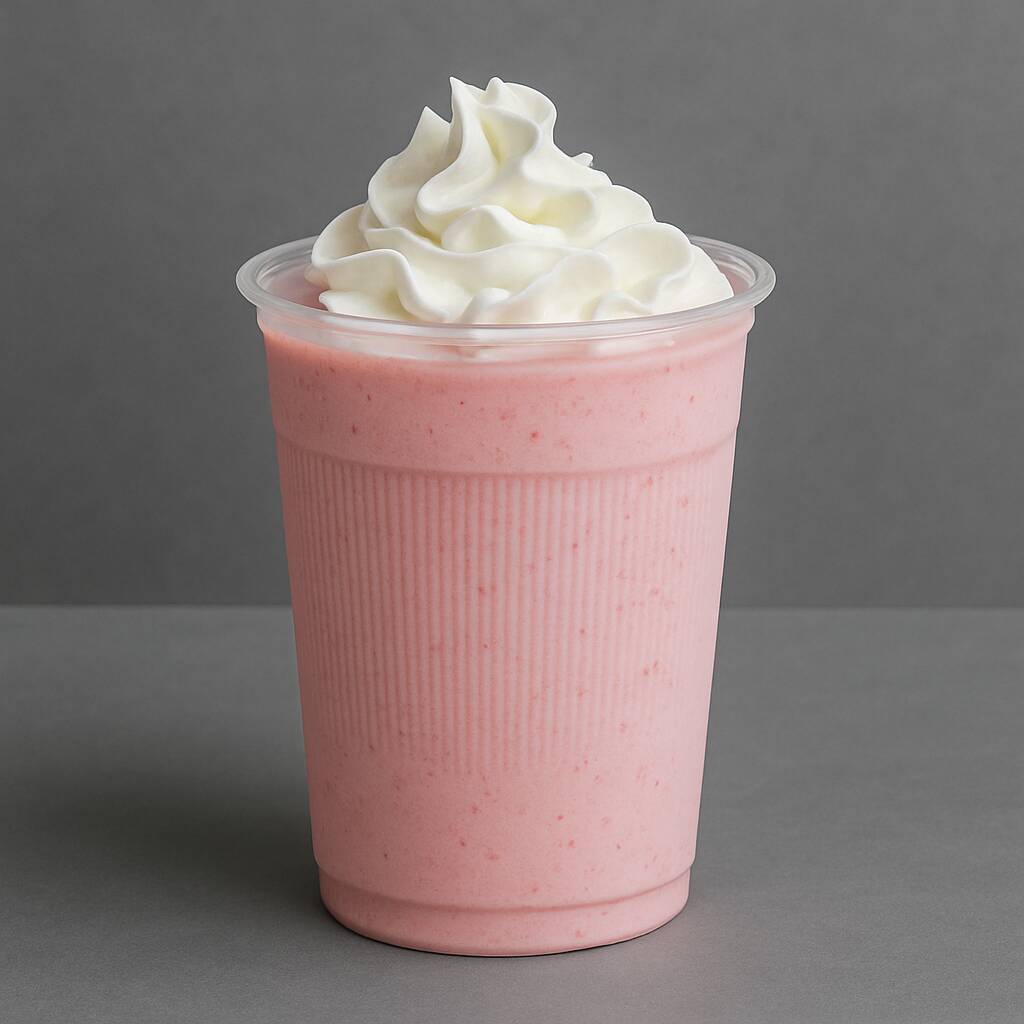 Malteada de Fresa