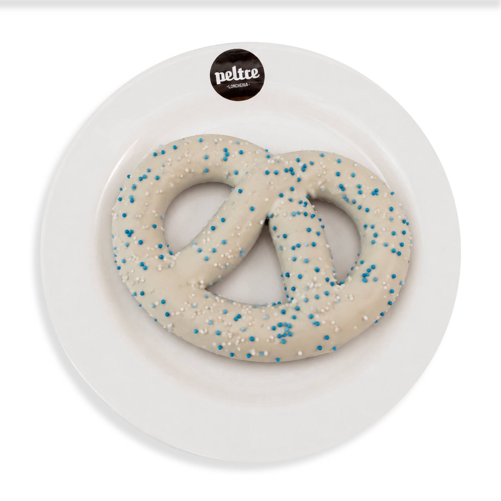 Pretzel / Chocolate Blanco