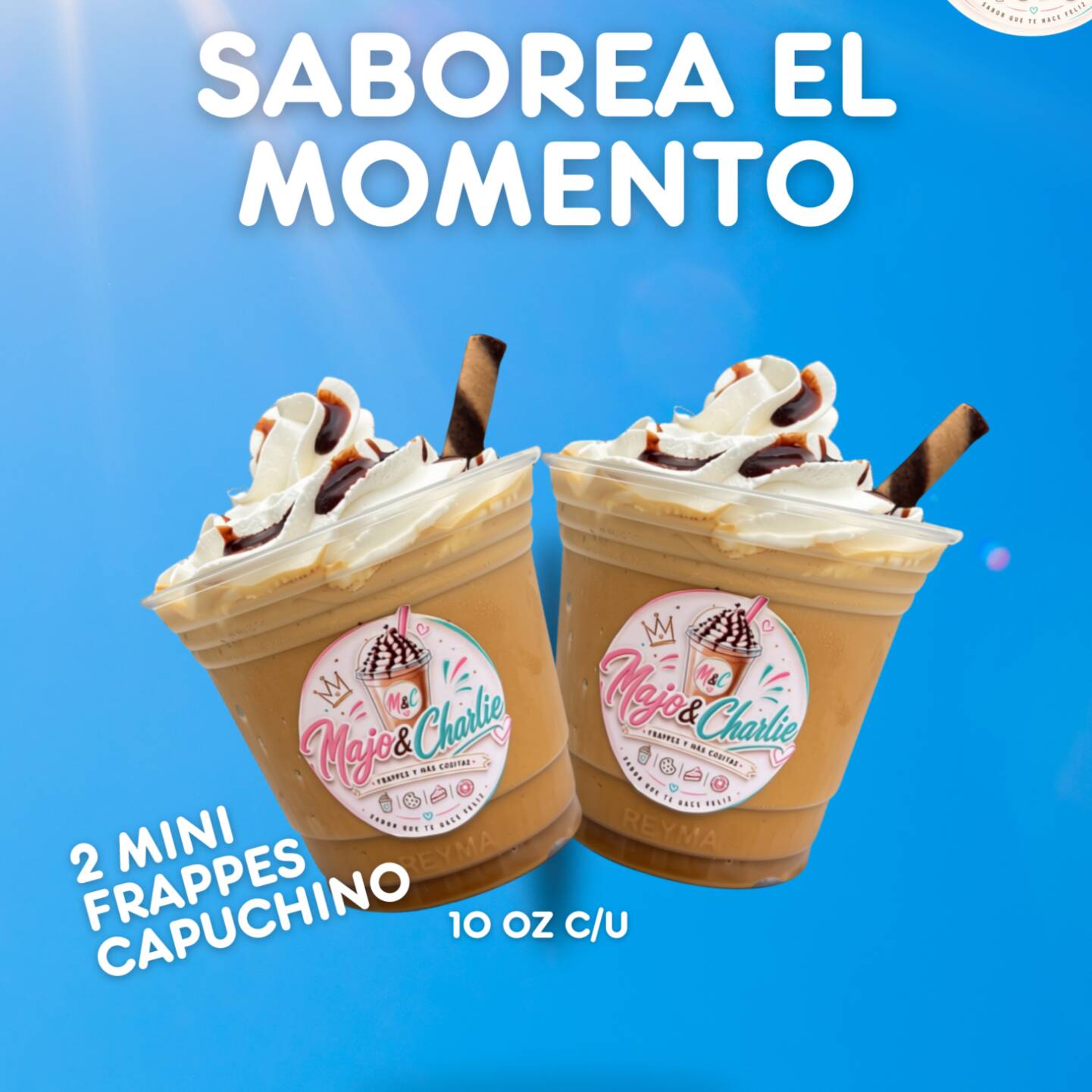 Dúo 2 Mini Frappes Capuchino ( 10 Oz C/u)
