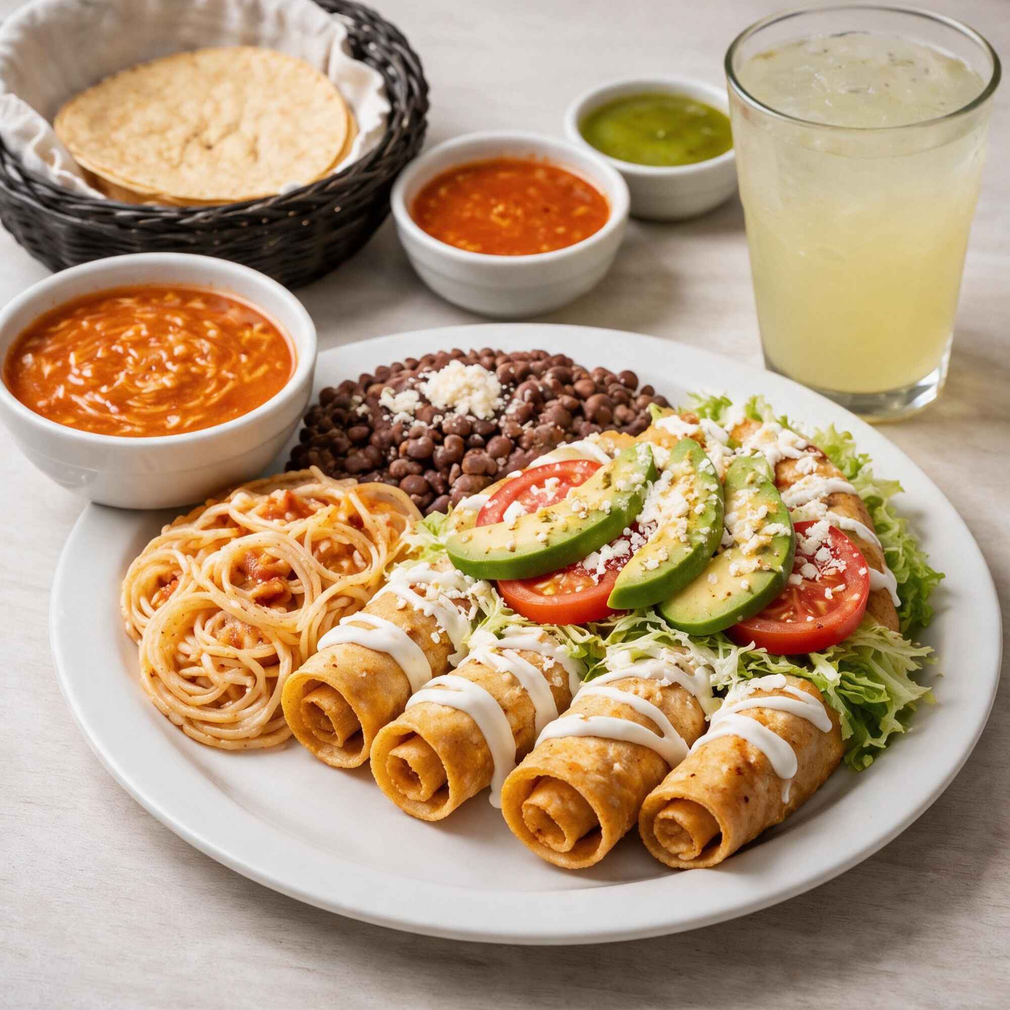 Comida Corrida Tacos Dorados