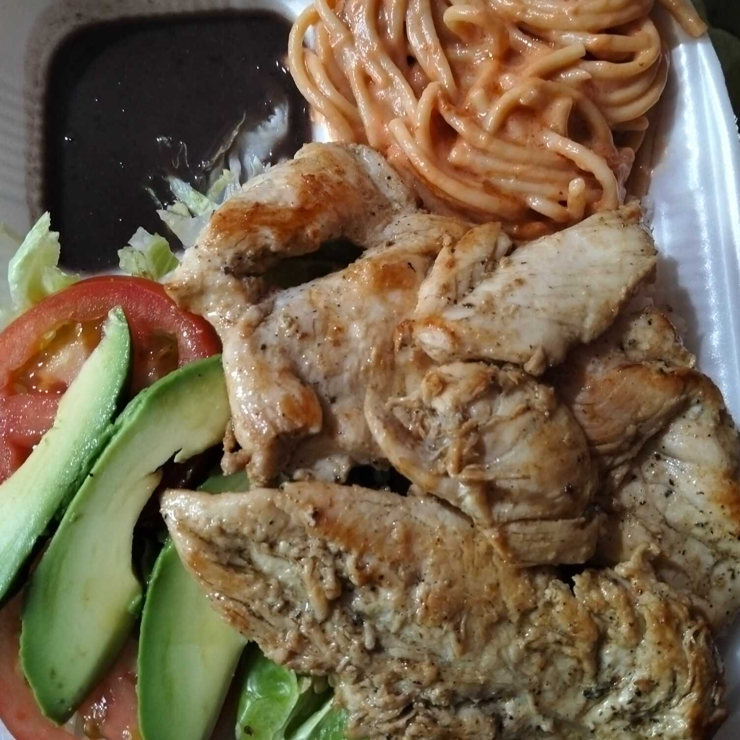 Pollo ala plancha
