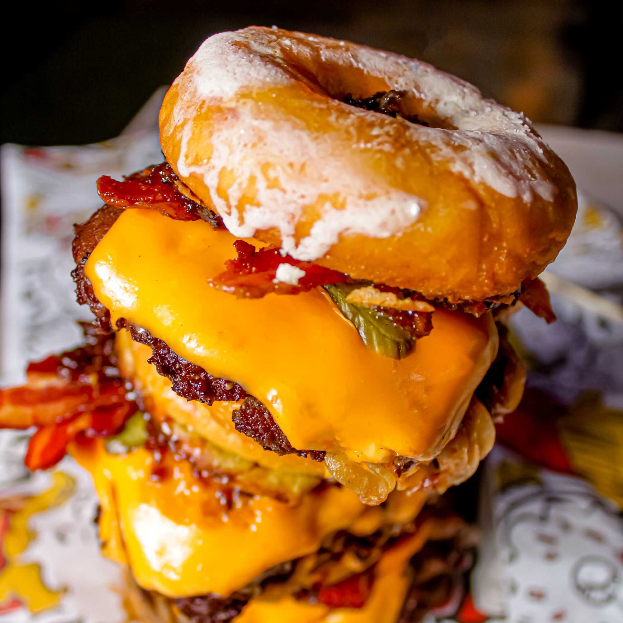 Donut Special Burger