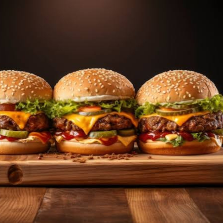 3 Burguer + Papas Chicas + 3 Aguas Frescas.