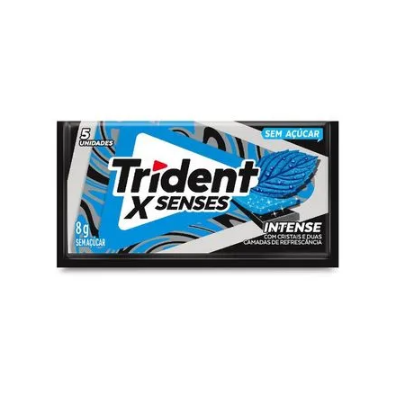 Trident é a marca mais vendida de gomas do Brasil. Uma embalagem única que facilita o consumo, você pode deixar no carro, na bolsa, em casa e a qualquer hora ter um Trident disponível!