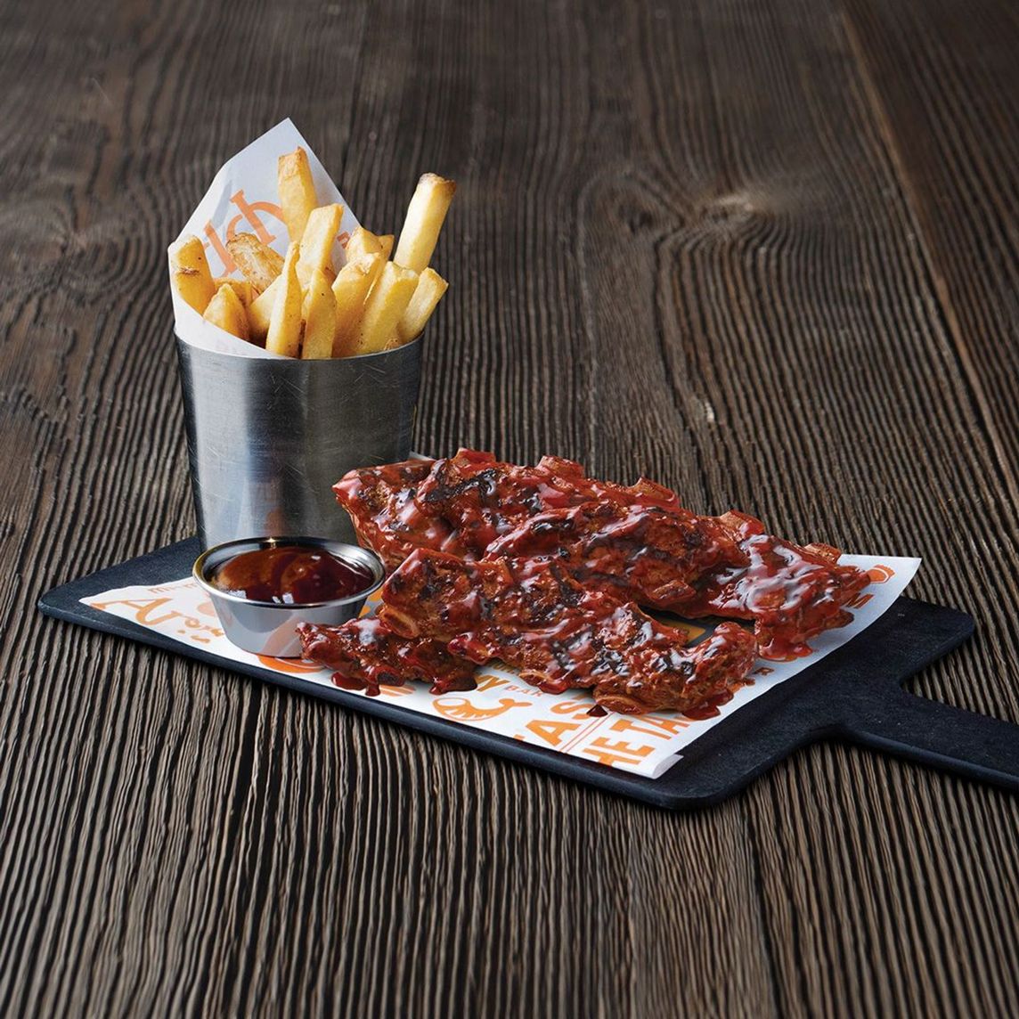 Riblets Basket