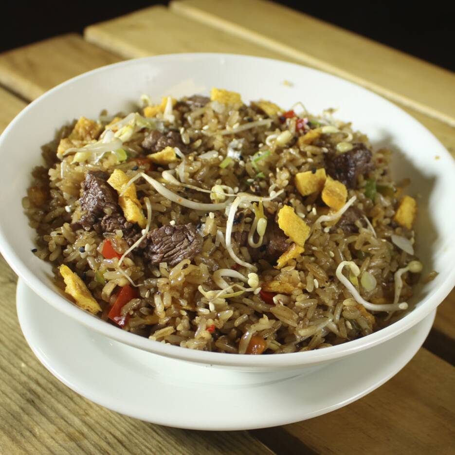 Arroz Lomo Camaron