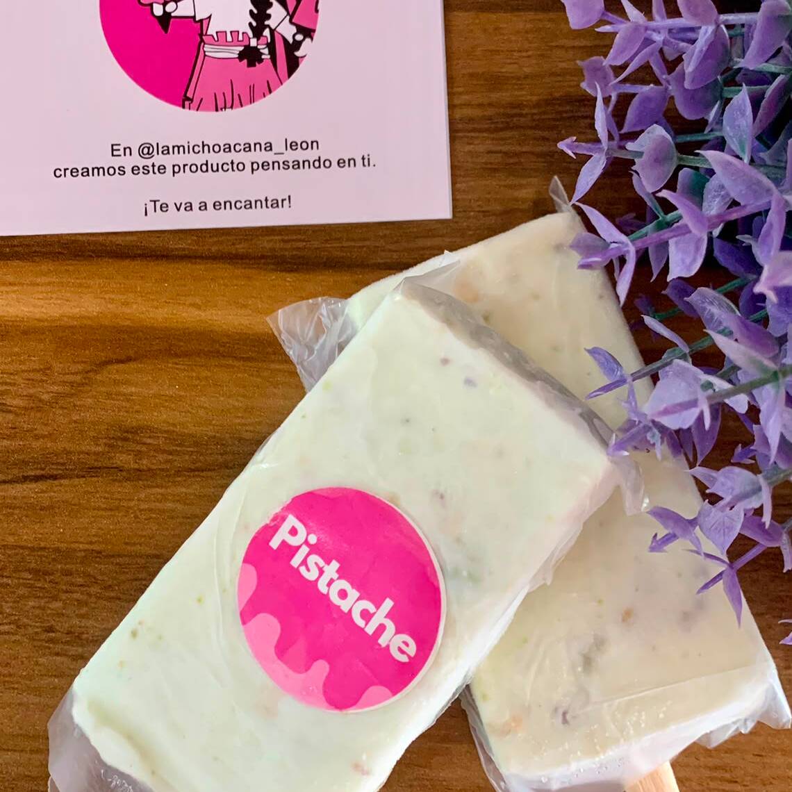 Paleta de Pistache.